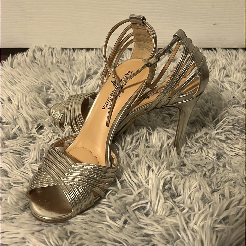 Gold heels